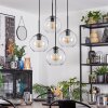 Koyoto Lampadario a sospensione, Lampada a sfera, Lampada a sospensione a cluster Chiaro, 4-Luci