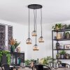 Ripoll Lampadario a sospensione, Lampada a sfera, Lampada a sospensione a cluster Ambrato, 4-Luci