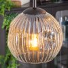 Ripoll Lampadario a sospensione, Lampada a sfera, Lampada a sospensione a cluster Ambrato, Chiaro, 4-Luci