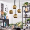 Ripoll Lampadario a sospensione, Lampada a sfera, Lampada a sospensione a cluster Oro, 4-Luci