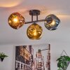 Ripoll Plafoniera, Lampada a sfera Blu, Oro, Ramato, 3-Luci