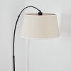 Bassagoda Lampada da terra Nero, 1-Luce