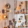 Gastor Lampada a sfera, Applique Oro, Nero, 3-Luci