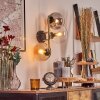 Gastor Lampada a sfera, Applique Oro, Nero, 3-Luci