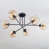 Koyoto Plafoniera, Lampada a sfera 78 cm Ambrato, Chiaro, 6-Luci