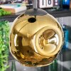 Ripoll Lampadario a sospensione, Lampada a sfera, Lampada a sospensione a cluster Oro, 4-Luci