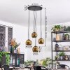 Ripoll Lampadario a sospensione, Lampada a sfera, Lampada a sospensione a cluster Oro, 4-Luci