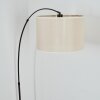 Bassagoda Lampada da terra Cromo, Nero, 1-Luce