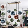 Ripoll Lampadario a sospensione, Lampada a sfera, Lampada a sospensione Écru, Nero, 8-Luci