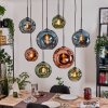 Ripoll Lampadario a sospensione, Lampada a sfera, Lampada a sospensione Écru, Nero, 8-Luci