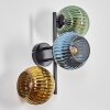 Koyoto Lampada a sfera, Applique Blu, Oro, Verde, 3-Luci