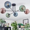 Koyoto Plafoniera, Lampada a sfera 78 cm Blu, Verde, Ramato, 6-Luci