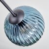 Koyoto Plafoniera, Lampada a sfera 78 cm Blu, Verde, Ramato, 6-Luci