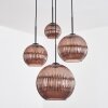 Koyoto Lampadario a sospensione, Lampada a sfera, Lampada a sospensione a cluster Ramato, 4-Luci