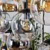 Gastor Lampadario a sospensione, Lampada a sfera, Lampada a sospensione Ambrato, Chiaro, Grigio fumo, 8-Luci