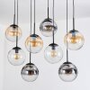 Gastor Lampadario a sospensione, Lampada a sfera, Lampada a sospensione Ambrato, Chiaro, Grigio fumo, 8-Luci