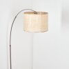 Sabadim Lampada da terra Nichel opaco, Nero, 1-Luce