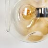 Ripoll Lampada a sfera, Applique Oro, Nero, 3-Luci