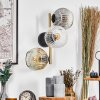 Ripoll Lampada a sfera, Applique Oro, Nero, 3-Luci