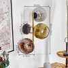 Ripoll Lampada a sfera, Applique Oro, Nero, 3-Luci