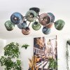 Koyoto Plafoniera, Lampada a sfera 89 cm Blu, Verde, Ramato, 12-Luci