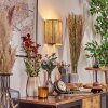 Viadores Lampade Up & Down, Applique Nero, Bianco, 1-Luce