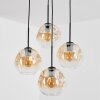 Ripoll Lampada a sfera, Lampada a sospensione a cluster Ambrato, Chiaro, 4-Luci