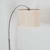 Bassagoda Lampada da terra Nichel opaco, Nero, 1-Luce
