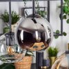 Koyoto Lampadario a sospensione, Lampada a sfera, Lampada a sospensione Ambrato, Cromo, Chiaro, Grigio fumo, 6-Luci