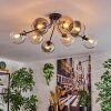 Koyoto Plafoniera, Lampada a sfera 85 cm Ambrato, Chiaro, Grigio fumo, 8-Luci Koyoto Plafoniera, Lampada a sfera 85 cm Ambrato, Chiaro, Grigio fumo, 8-Luci