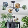 Koyoto Plafoniera, Lampada a sfera 78 cm Blu, Oro, Verde, 6-Luci