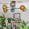 Koyoto Plafoniera, Lampada a sfera 78 cm Blu, Oro, Verde, 6-Luci