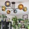 Koyoto Plafoniera, Lampada a sfera 78 cm Blu, Oro, Verde, 6-Luci