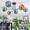 Koyoto Plafoniera, Lampada a sfera 78 cm Blu, Oro, Verde, 6-Luci