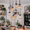 Gastor Lampadario a sospensione, Lampada a sfera, Lampada a sospensione Ambrato, Cromo, Chiaro, Grigio fumo, 8-Luci Gastor Lampadario a sospensione, Lampada a sfera, Lampada a sospensione Ambrato, Cromo, Chiaro, Grigio fumo, 8-Luci