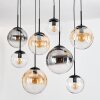 Gastor Lampadario a sospensione, Lampada a sfera, Lampada a sospensione Ambrato, Chiaro, Grigio fumo, 8-Luci Gastor Lampadario a sospensione, Lampada a sfera, Lampada a sospensione Ambrato, Chiaro, Grigio fumo, 8-Luci