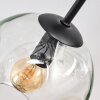 Ripoll Plafoniera, Lampada a sfera Ambrato, Chiaro, Grigio fumo, 10-Luci