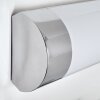 Morges Lampada da specchio LED Cromo, Bianco, 1-Luce