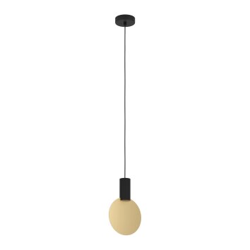 Illuminazione Eglo SARONA Lampadario a sospensione Nero, 1-Luce Illuminazione Eglo SARONA Lampadario a sospensione Nero, 1-Luce