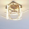 Felin Plafoniera LED Nichel opaco, 1-Luce