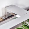 Morges Lampada da specchio LED Cromo, Bianco, 1-Luce