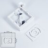 Netstal Plafoniera LED Bianco, 1-Luce