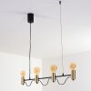 Gnarp Lampada a Sospensione Nero-Oro, 4-Luci Gnarp Lampada a Sospensione Nero-Oro, 4-Luci