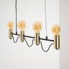 Gnarp Lampada a Sospensione Nero-Oro, 4-Luci Gnarp Lampada a Sospensione Nero-Oro, 4-Luci