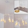 Cuyama Lampadario a sospensione Bianco, 6-Luci