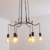 Cuyama Lampadario a sospensione Nero, 6-Luci