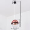Versam Lampadario a sospensione Nero, 1-Luce