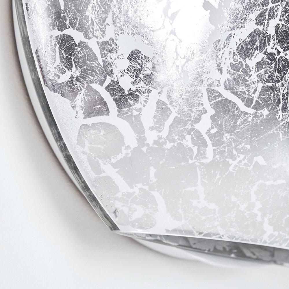 Concha Applique Bianco, 1-Luce