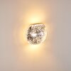 Concha Applique Bianco, 1-Luce