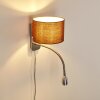 Wiby Applique LED Nichel opaco, 2-Luci